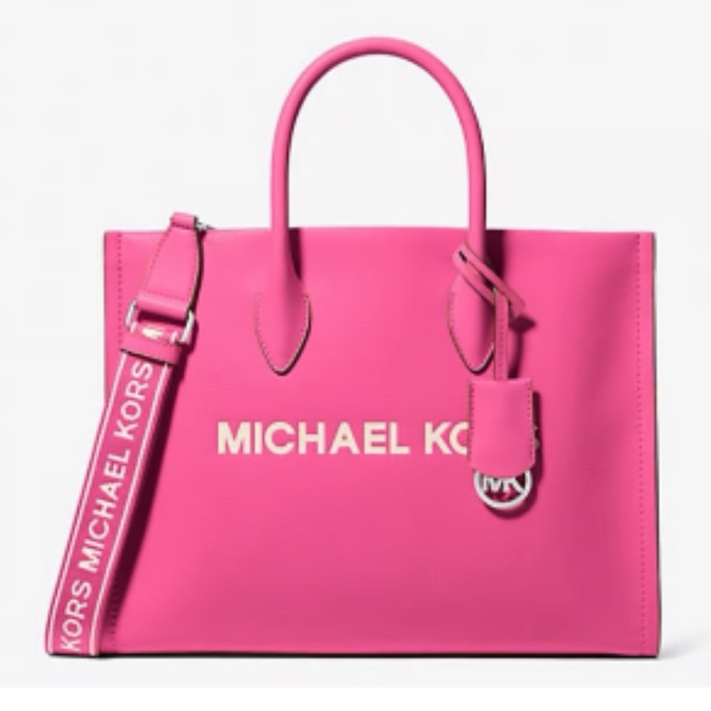 Mirella Medium Pebbled Leather Tote
Bag